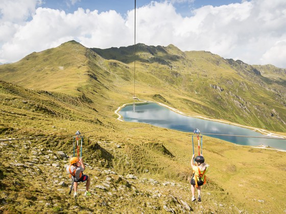 koenigsleiten sommer wandern rutsche