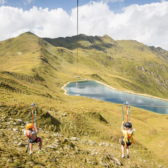 koenigsleiten sommer wandern rutsche